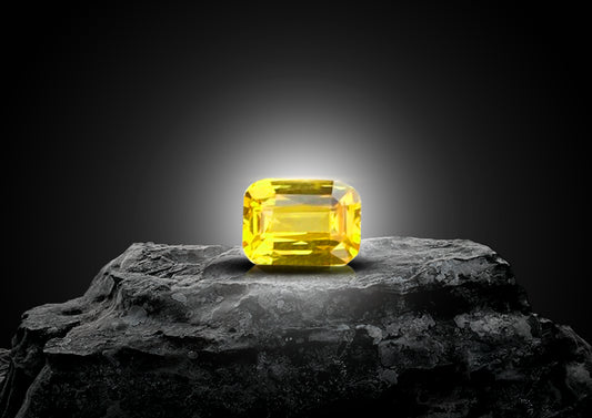 Capture Eternal Sunshine: A Rare Madagascar Yellow Sapphire