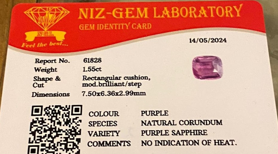 The Royal Purple Sapphire: Nature's Rarest Symphony